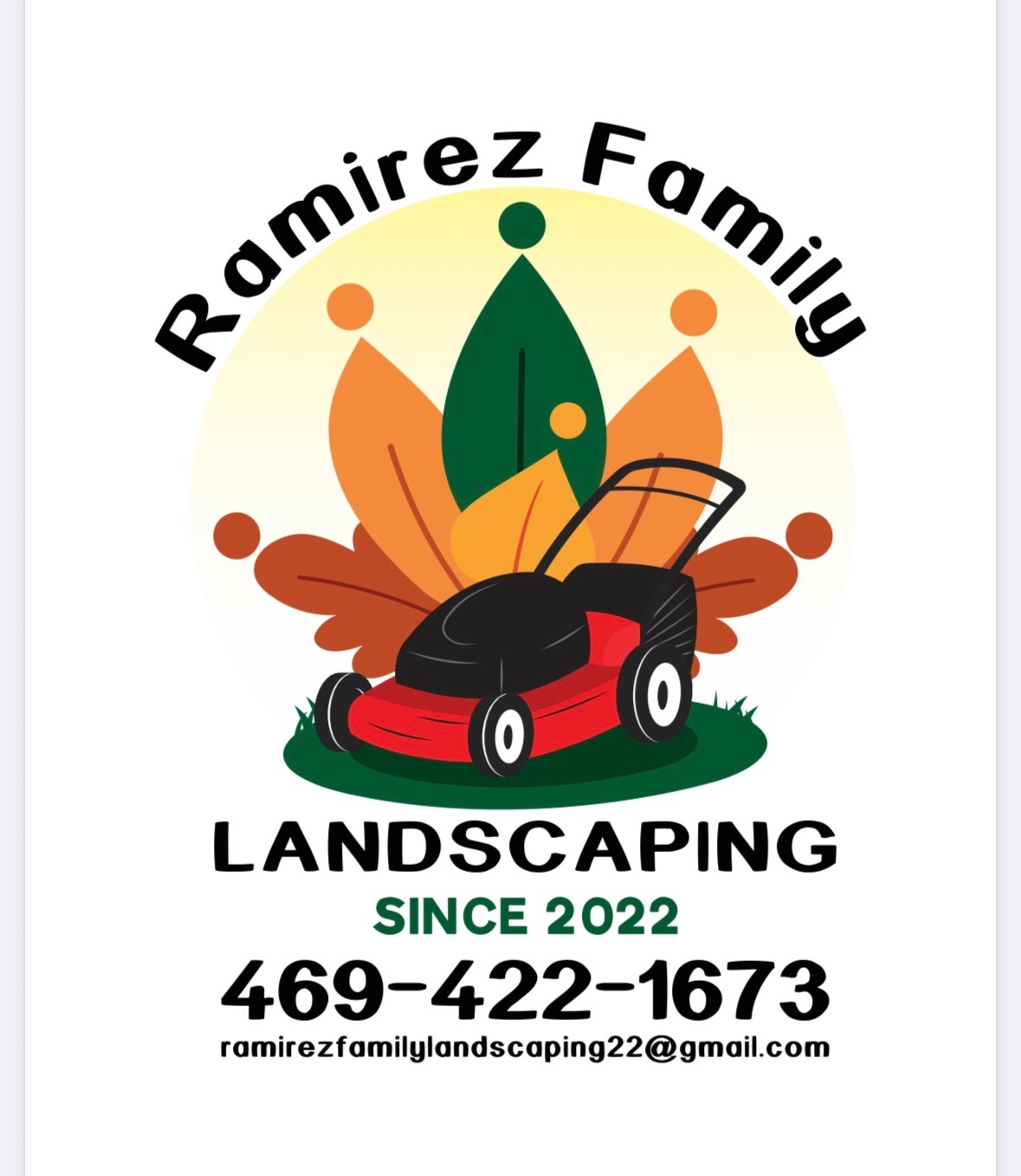 Ramirez Family Landscaping Service logo